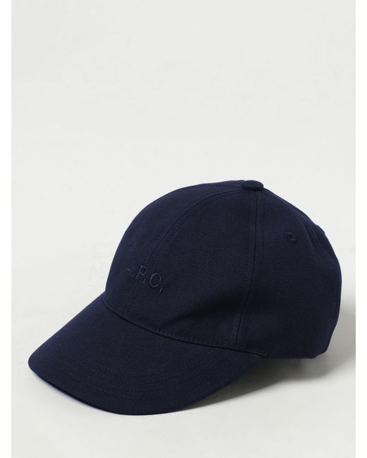 A.P.C. Blue Hat for men