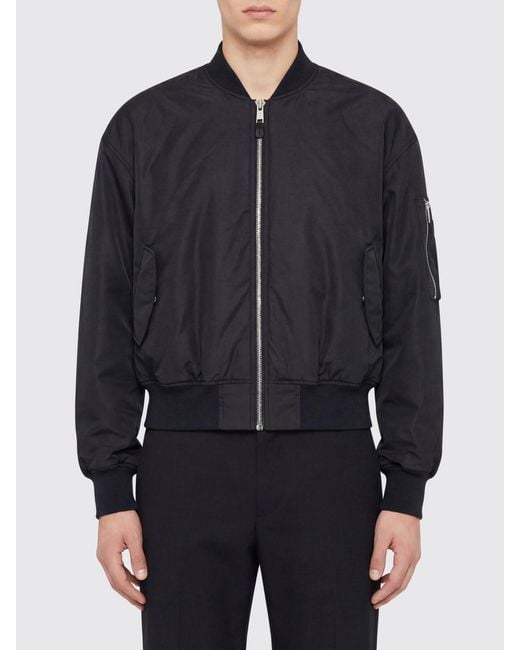 Entire studios Blue Nylon Bomber Jacket for men