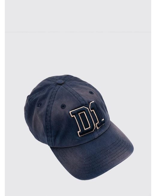 Cappello Da Baseball Con Logo di D1 Milano in Blue da Uomo