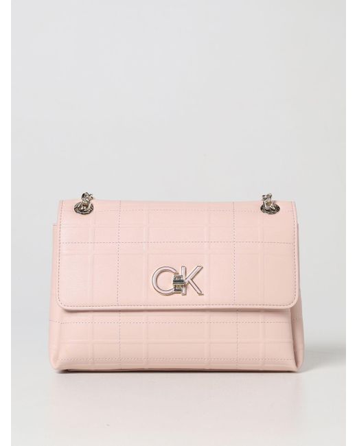 Calvin Klein Pink Shoulder Bag