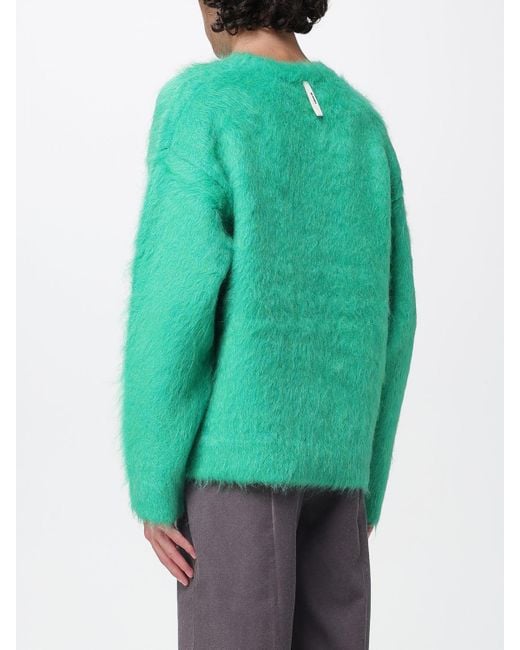 Sunnei Green Sweater for men