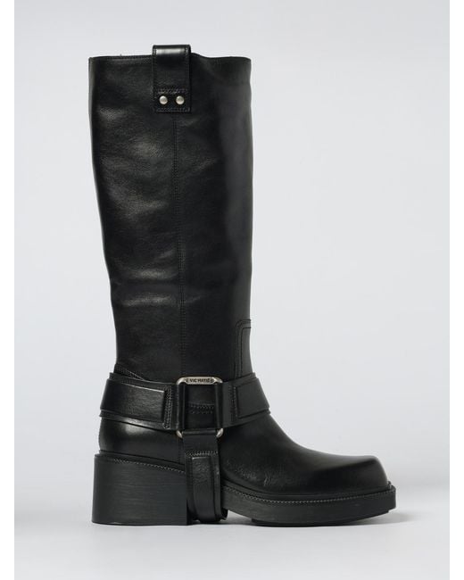Vic Matié Black Vic Mati&Eacute Flat Ankle Boot