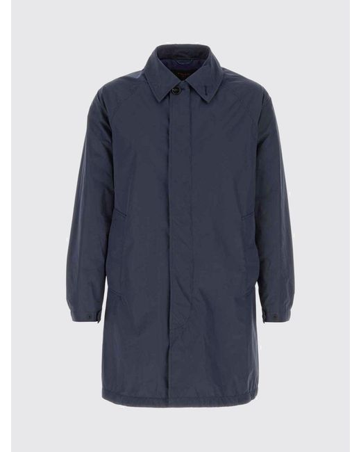 Paltò Blue Palt&Ograve Polyester Raincoat for men