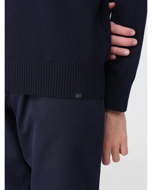 Paul & Shark Blue Paul &Amp Shark Jumper for men