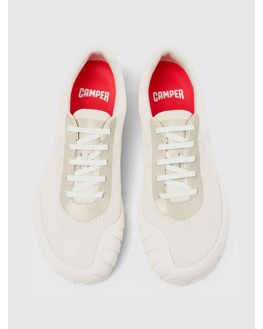 Camper White Peu Path+ Recycled Fabric Sneakers
