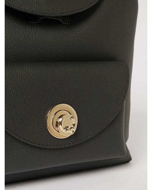Coccinelle Black Nikla Grained Leather Backpack
