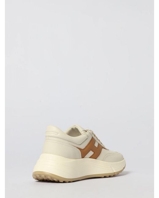 Hogan Natural H669 Leather Sneakers