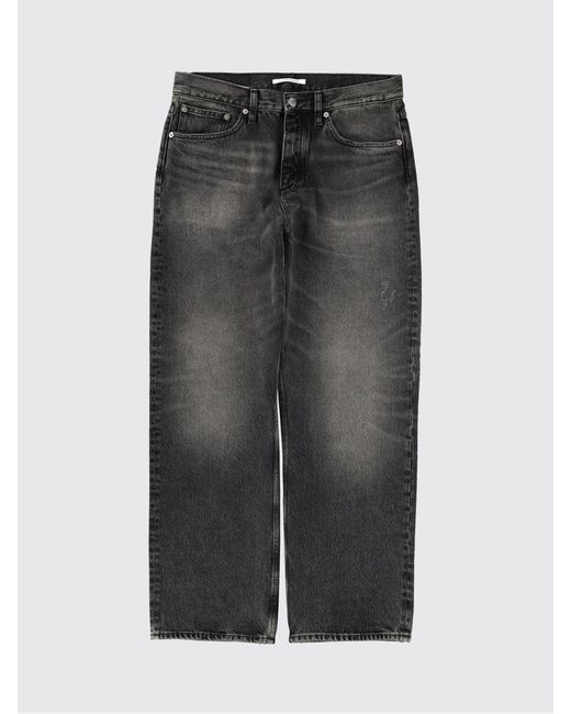 sunflower Gray Denim Wide-Leg Jeans for men