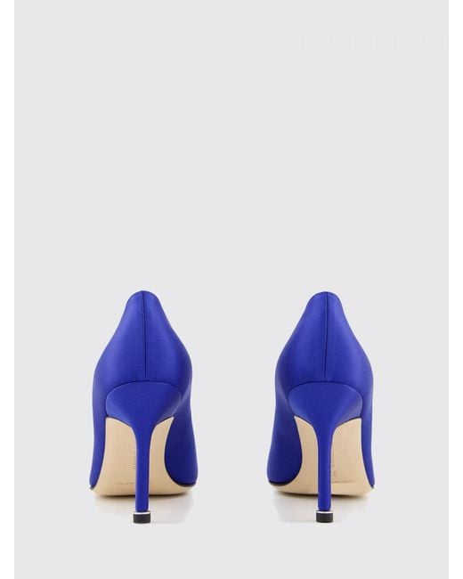 Manolo Blahnik Blue Shoes