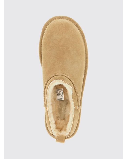 Ugg Natural Classic Micro Suede Mules