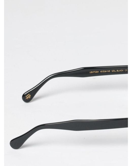 Moscot White Lemtosh Base 2 Acetate Sunglasses for men
