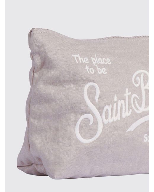 Mc2 Saint Barth Multicolor Aline Leinen-Pochette