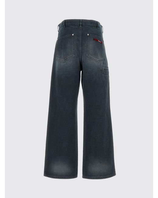 Marni Blue Wide-Leg Cotton Denim Jeans for men