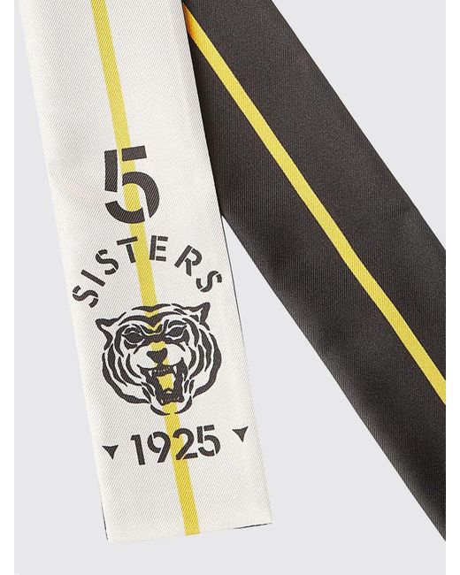 Fendi White Neck Scarf