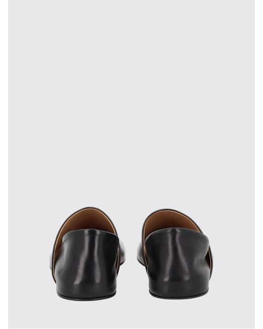 J.W. Anderson Black Leather Loafers