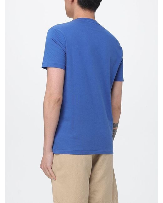 Polo Ralph Lauren Blue Pony Logo Cotton T-Shirt for men