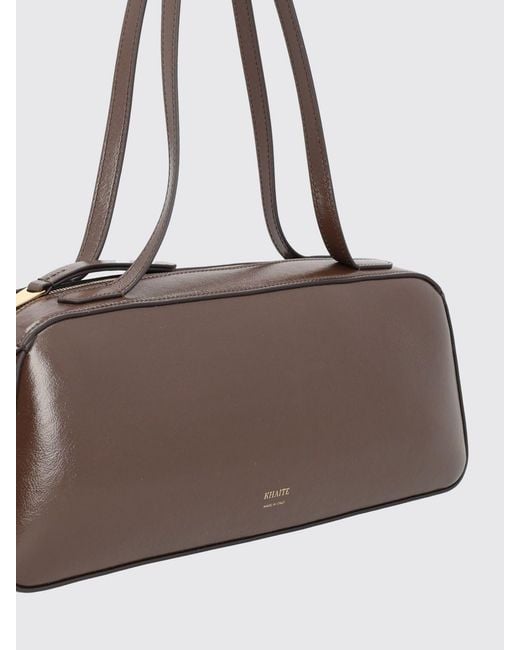 Khaite Brown Simona Leather Bag