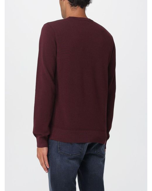 Fred Perry Purple Sweater for men