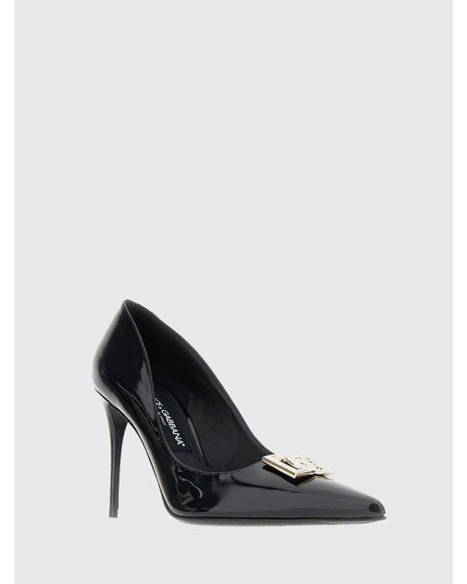 Dolce & Gabbana Black Leather Pumps