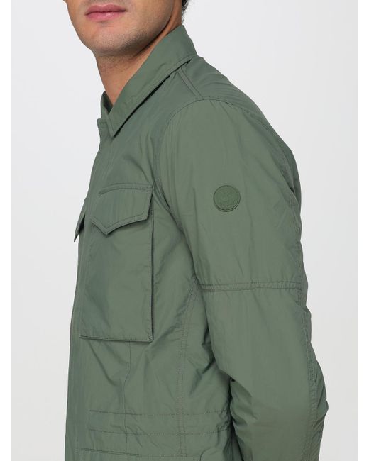 Save The Duck Green Nylon Jacket for men