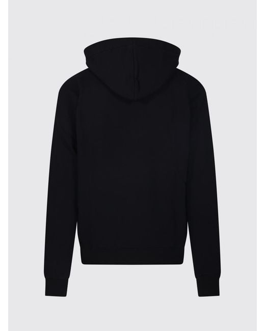 Jacquemus Blue Relaxed Fit Cotton Hoodie With Logo And Dropped Shoulders for men