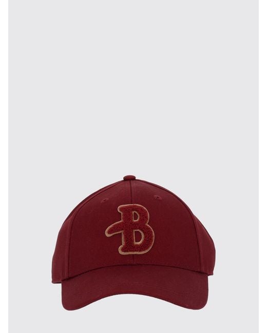 Ballantyne Red Cotton Hat for men