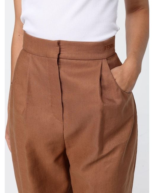 Fendi Brown Pants