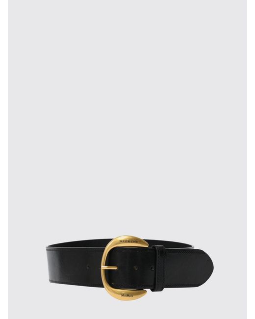 Weekend by Maxmara White Leather Belt