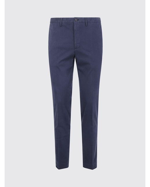 Incotex Blue Trousers for men
