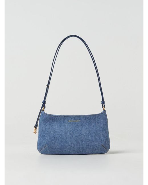 Palm Angels Blue Shoulder Bag