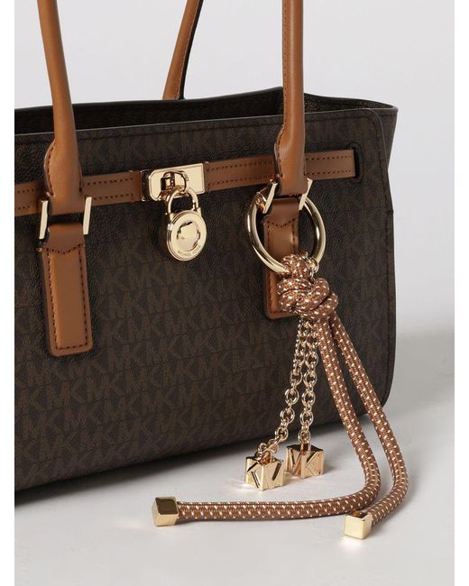 Michael Kors White Hamilton Moderne Bag