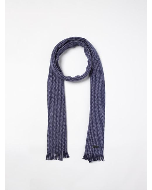 Set Cappello + Sciarpa di Boss in Blue da Uomo