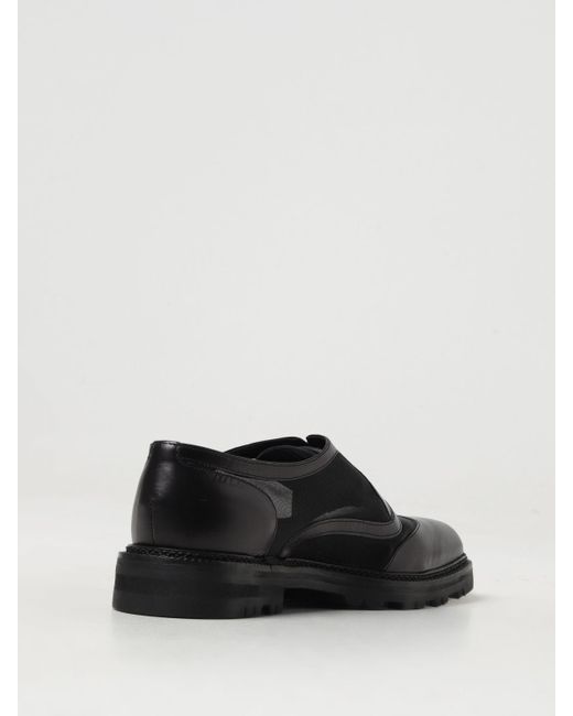 Manolo Blahnik Black Brogue Shoes for men