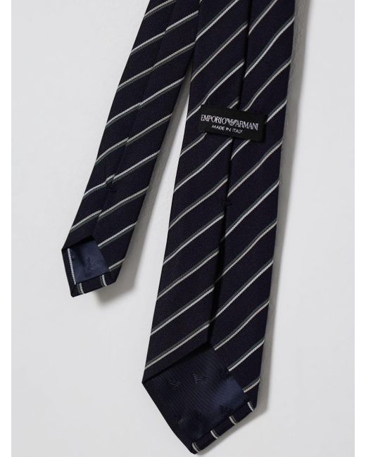 Emporio Armani Krawatte Herren in White für Herren