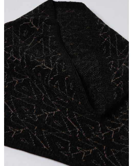 ARMANI EXCHANGE Black Scarf for men