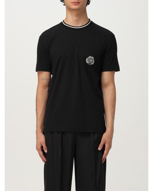 Camiseta de 'Wardrobe' Dolce & Gabbana de hombre de color Black