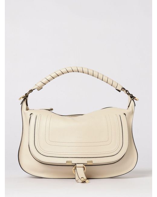 Chloé Natural Chlo&Eacute Marcie Small Ledertasche