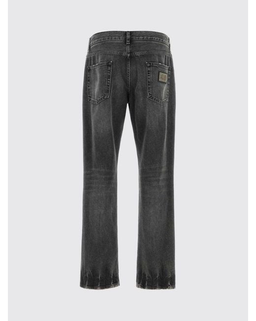 Dolce & Gabbana Gray Dolce &Amp Gabbana Jeans for men