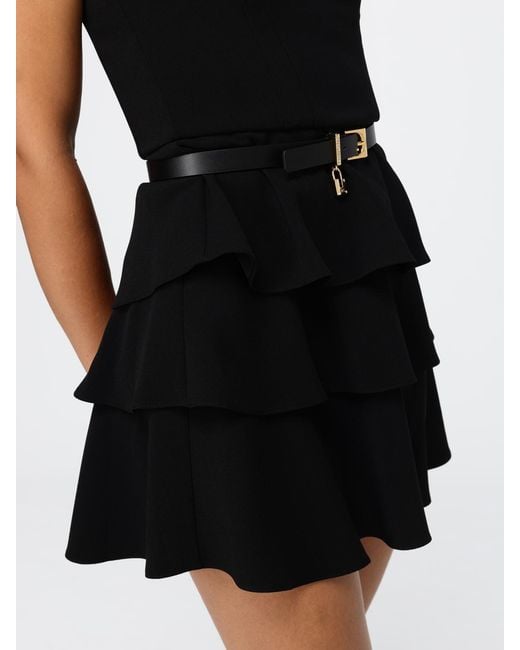 Elisabetta Franchi Black Dress