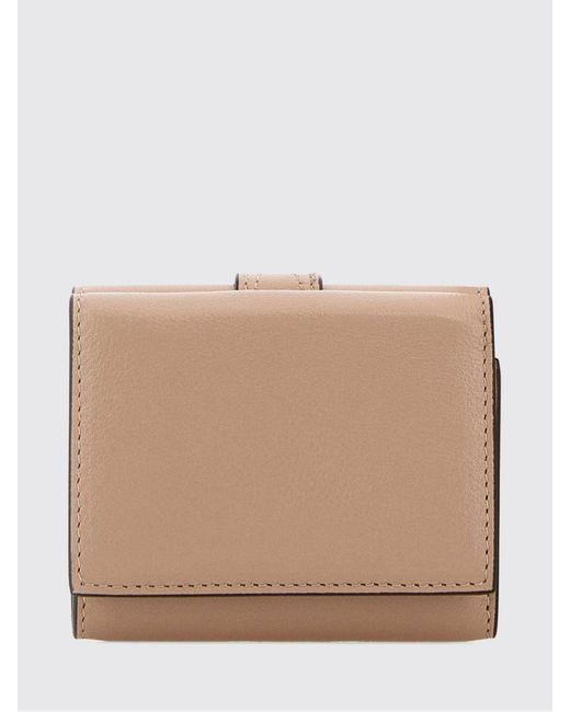 Chloé Natural ChloÉ Paddington Leather Wallet