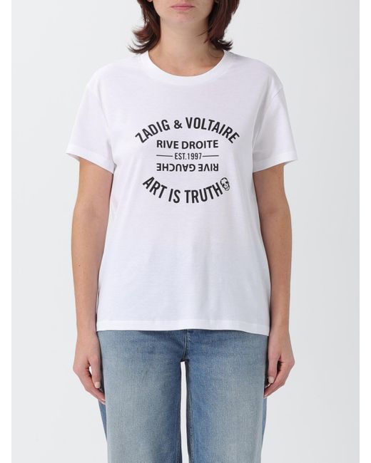 T-Shirt di Zadig & Voltaire in White