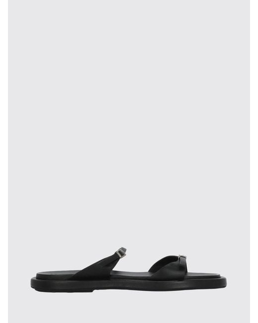 Poeve White Laila Flat Sandals