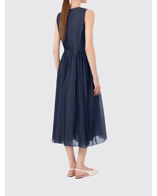 Abito Da Cerimonia Midi di Max Mara in Blue