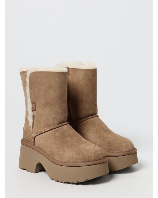 Ugg Brown Flat Ankle Boots