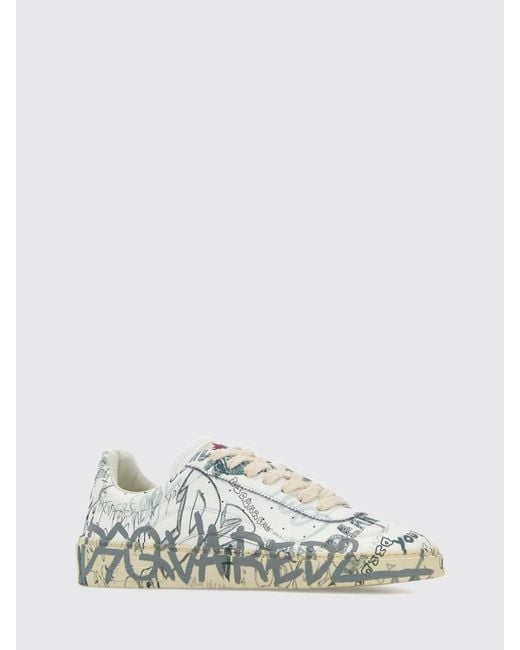 DSquared² White Sneakers for men