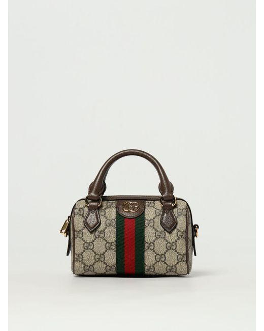 Borsa A Spalla Donna di Gucci in Natural