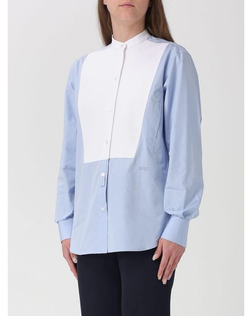 Stella McCartney Blue Cotton Shirt