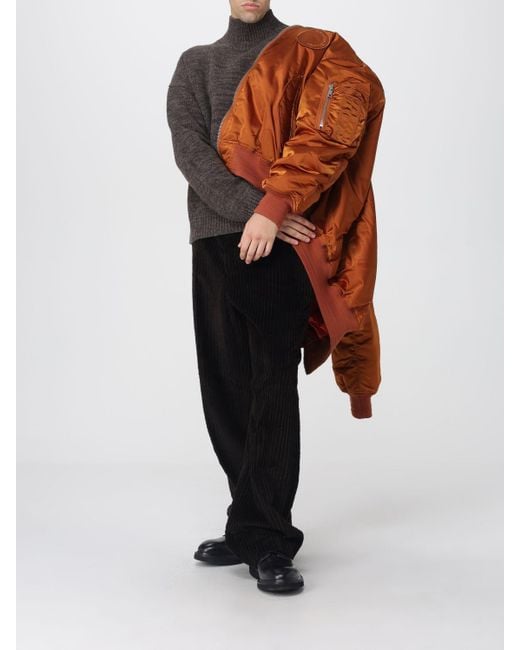 Etudes Studio Mantel Herren Études in Orange für Herren