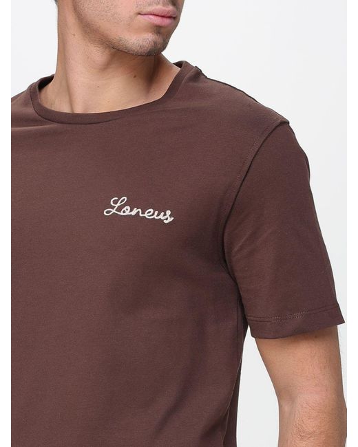 Laneus Brown T-Shirt for men