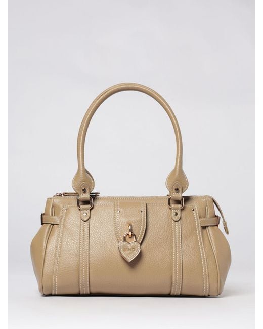 Liu Jo Natural Grained Faux Leather Bag